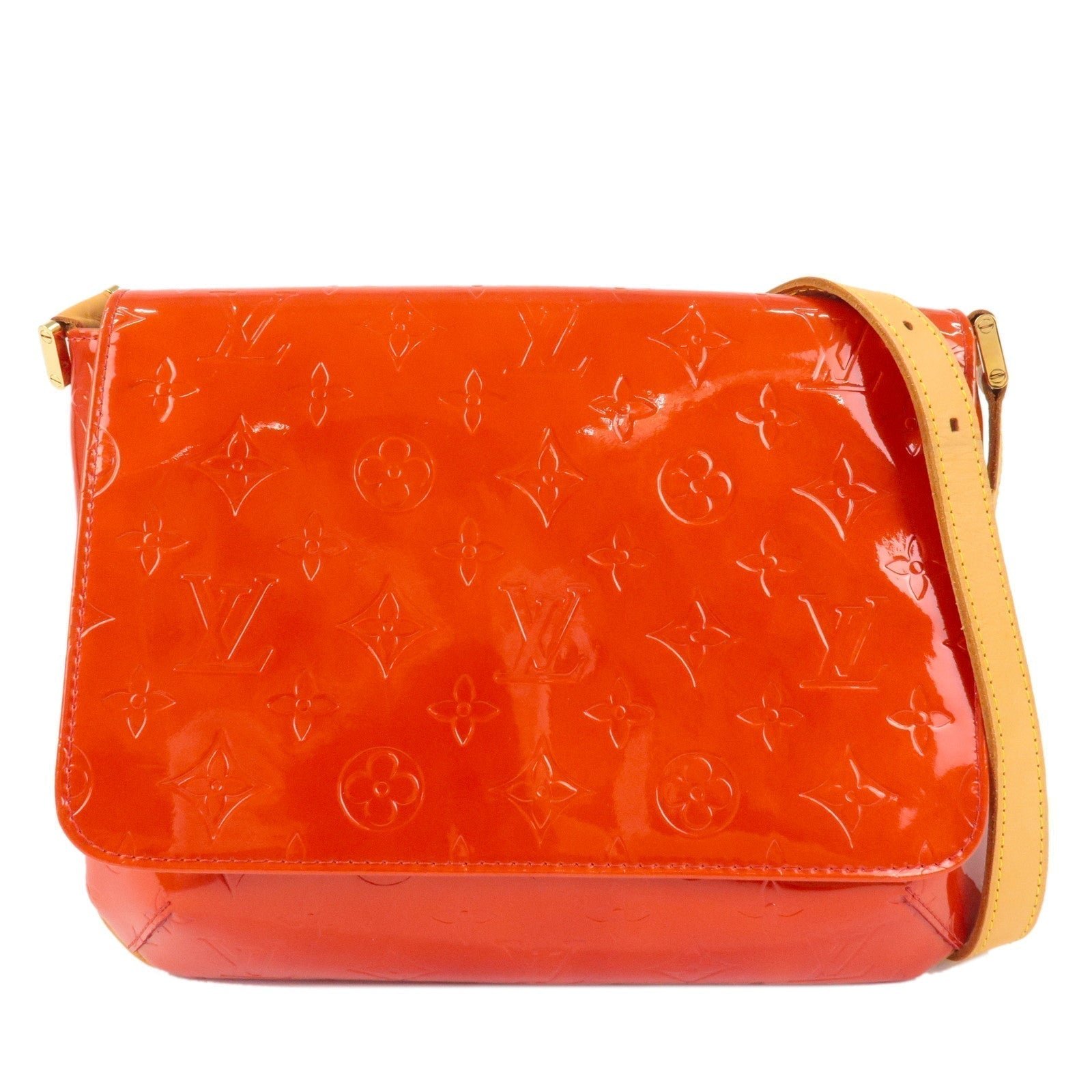 Louis Vuitton Monogram Vernis Thompson Street Rouge M91094 | AlmaBagz