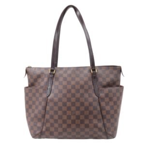Louis Vuitton Damier Totally MM Shoulder Bag Brown N41281 | AlmaBagz