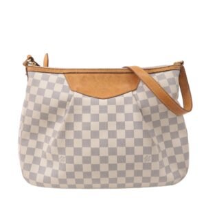 Louis Vuitton Damier Azur Siracusa MM Shoulder Bag N41112 | AlmaBagz