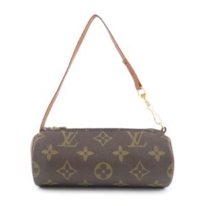 Louis Vuitton Monogram Pouch for Papillon Bag Old Type Brown | AlmaBagz