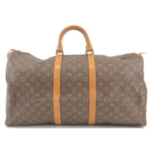 Louis Vuitton Monogram Keep All 55 Boston Bag Old Style M41424 | AlmaBagz