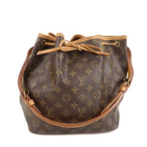 Louis Vuitton Monogram Petit Noe Shoulder Bag Brown M42226 | AlmaBagz