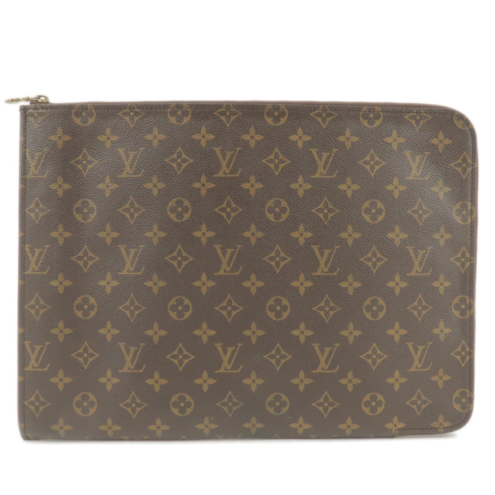Louis Vuitton Monogram Porte Documents Clutch Bag M53456 | AlmaBagz