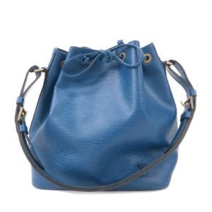 Louis Vuitton Epi Petit Noe Shoulder Bag Toledo Blue M44105 | AlmaBagz