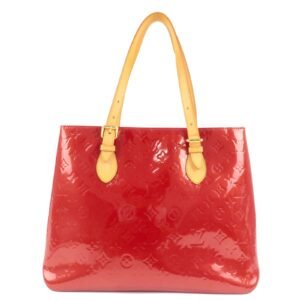 Louis Vuitton Monogram Vernis Brentwood Tote Bag Hand Bag M91989 | AlmaBagz