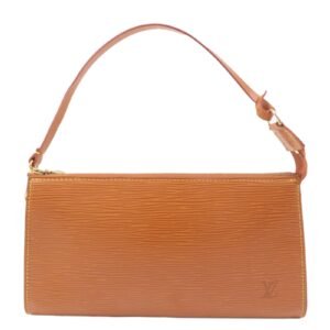 Louis Vuitton Epi Pochette Accessoires Pouch Zipang Gold M52948 | AlmaBagz