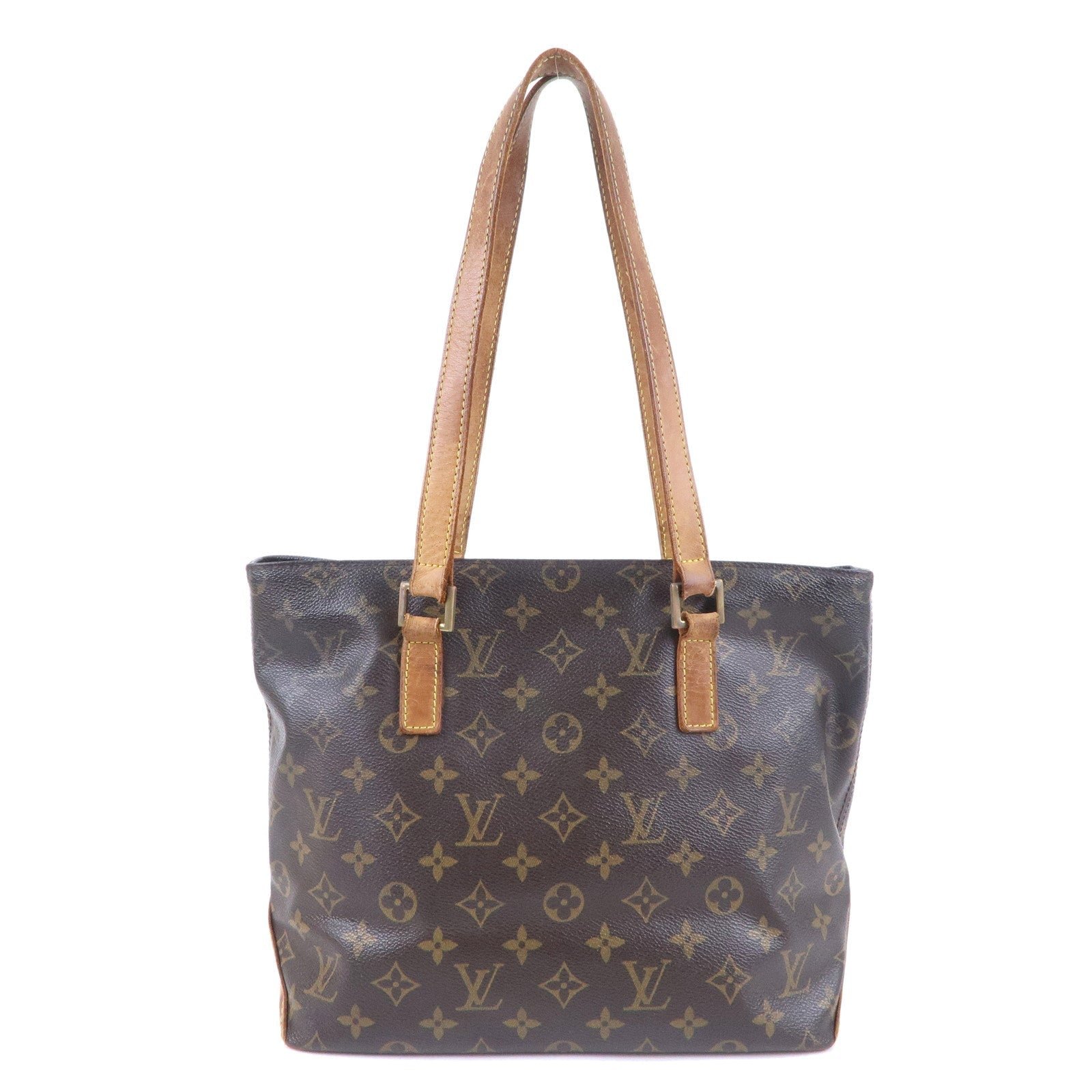 Louis Vuitton Monogram Cabas Piano Tote Bag Brown M51148 | AlmaBagz