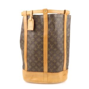 Louis Vuitton Monogram Randonnee GM Laundry Bag Brown M42244 | AlmaBagz