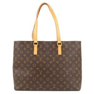 Louis Vuitton Monogram Luco Tote Bag Brown M51155 | AlmaBagz