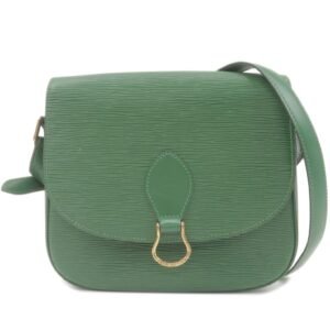 Louis Vuitton Epi Saint Cloud Shoulder Bag Borneo Green M52194 | AlmaBagz