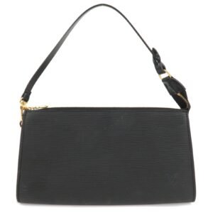 Louis Vuitton Epi Pochette Accessoires Pouch Noir Black M52942 | AlmaBagz