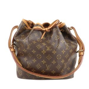 Louis Vuitton Monogram Petit Noe Shoulder Bag Brown M42226 | AlmaBagz
