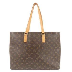 Louis Vuitton Monogram Luco Tote Shoulder Bag Brown M51155 | AlmaBagz