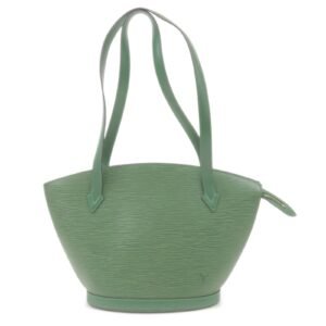 Louis Vuitton Epi Saint Jacques Shoulder Bag Borneo Green M52264 | AlmaBagz