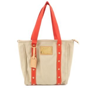 Louis Vuitton Antigua Cabas MM Tote Bag Hand Bag Rouge M40035 | AlmaBagz
