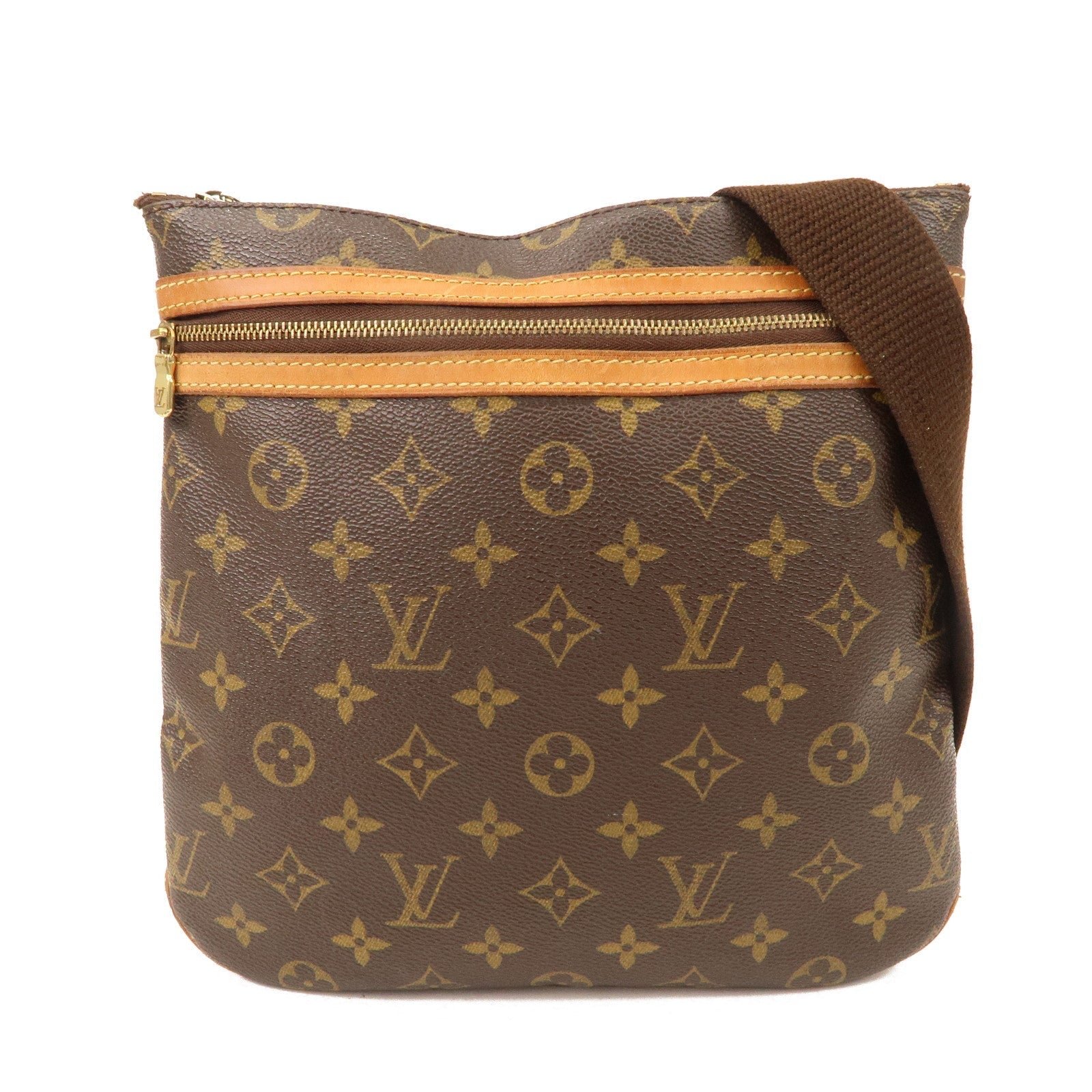 Louis Vuitton Monogram Pochette Bosphore Shoulder Bag M40044 | AlmaBagz