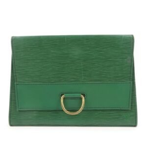 Louis Vuitton Epi Iena 28 Clutch Bag Borneo Green M52724 | AlmaBagz