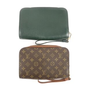 Louis Vuitton Monogram Taiga Set of 2 Cluch Bag M30184 M51790 | AlmaBagz