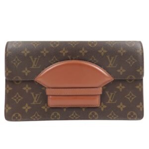 Louis Vuitton Monogram Chaillot Clutch Bag Brown M51788 | AlmaBagz