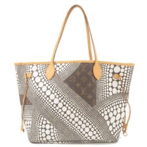 Louis Vuitton Pumpkin Dots Yayoi Kusama Neverfull MM Tote M40684 | AlmaBagz