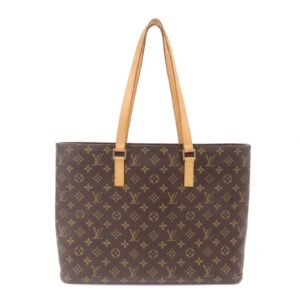 Louis Vuitton Monogram Luco Tote Bag Hand Bag Brown M51155 | AlmaBagz