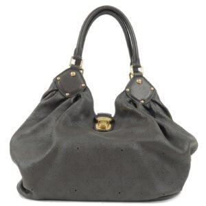 Louis Vuitton Monogram Mahina L Shoulder Bag Gris M95767 | AlmaBagz