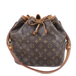 Louis Vuitton Monogram Petit Noe Shoulder Bag Brown M42226 | AlmaBagz