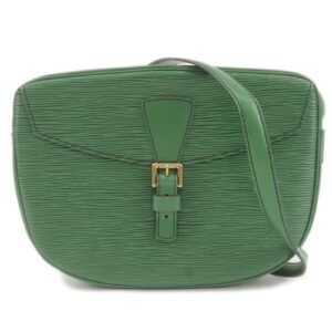 Louis Vuitton Epi Jeune Fille Shoulder Bag Borneo Green M52154 | AlmaBagz