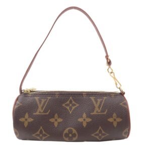 Louis Vuitton Monogram Pouch for Papillon Bag Old Type Brown | AlmaBagz