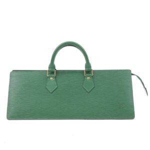 Louis Vuitton Epi Sac Triangle Hand Bag Borneo Green M52094 | AlmaBagz