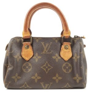 Louis Vuitton Monogram Mini Speedy Hand Bag Purse M41534 | AlmaBagz