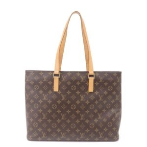 Louis Vuitton Monogram Luco Tote Bag Hand Bag Brown M51155 | AlmaBagz