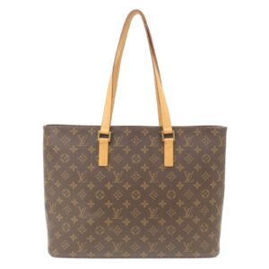 Louis Vuitton Monogram Luco Tote Bag Hand Bag Brown M51155 | AlmaBagz
