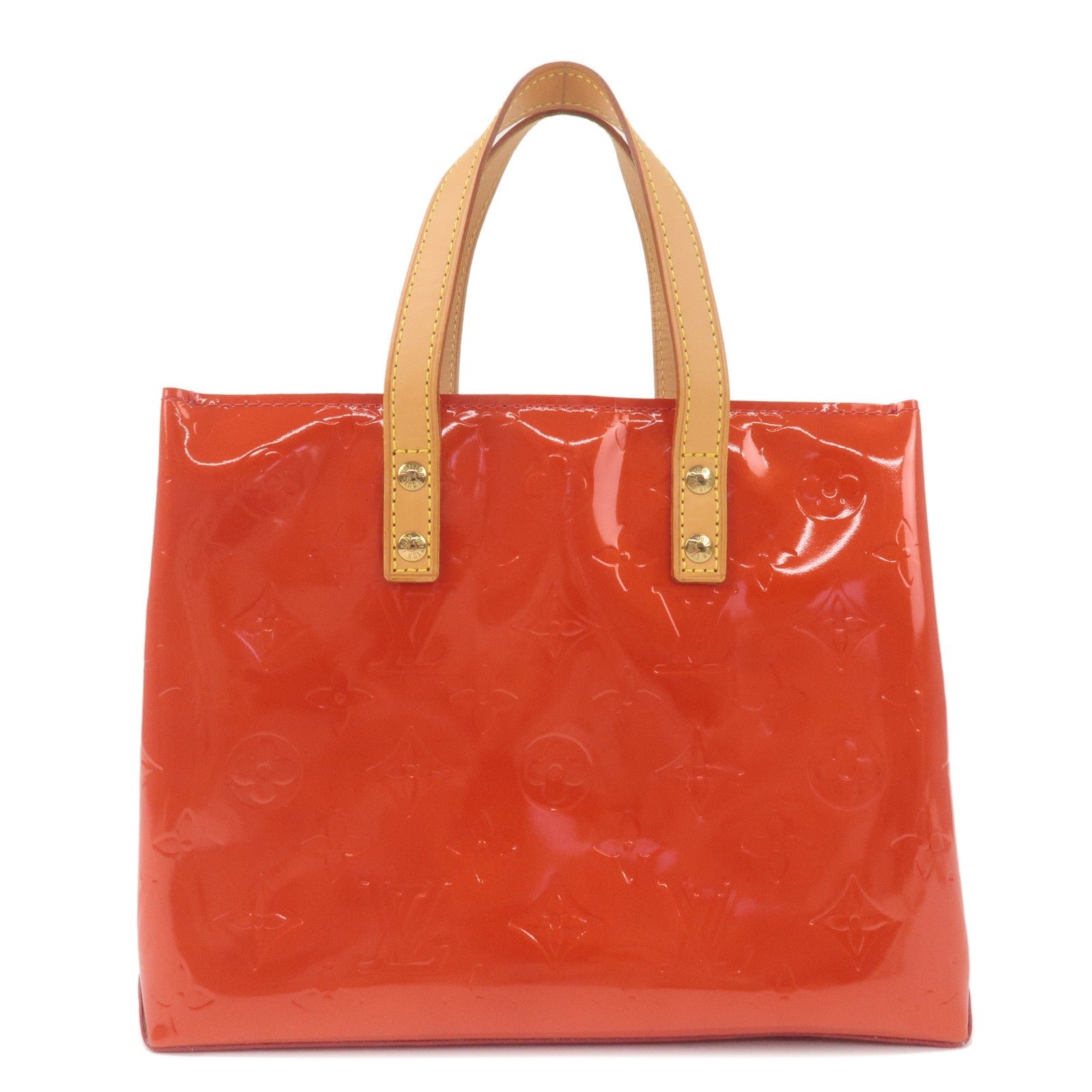 Louis Vuitton Monogram Vernis Lead PM Hand Bag Rouge M91088 | AlmaBagz