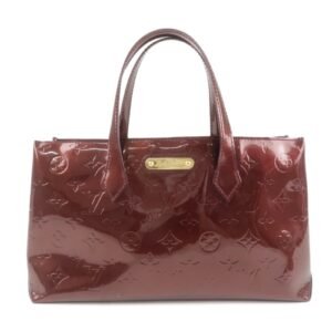 Louis Vuitton Monogram Vernis Wilshire PM Rouge Faurviste M91644 | AlmaBagz