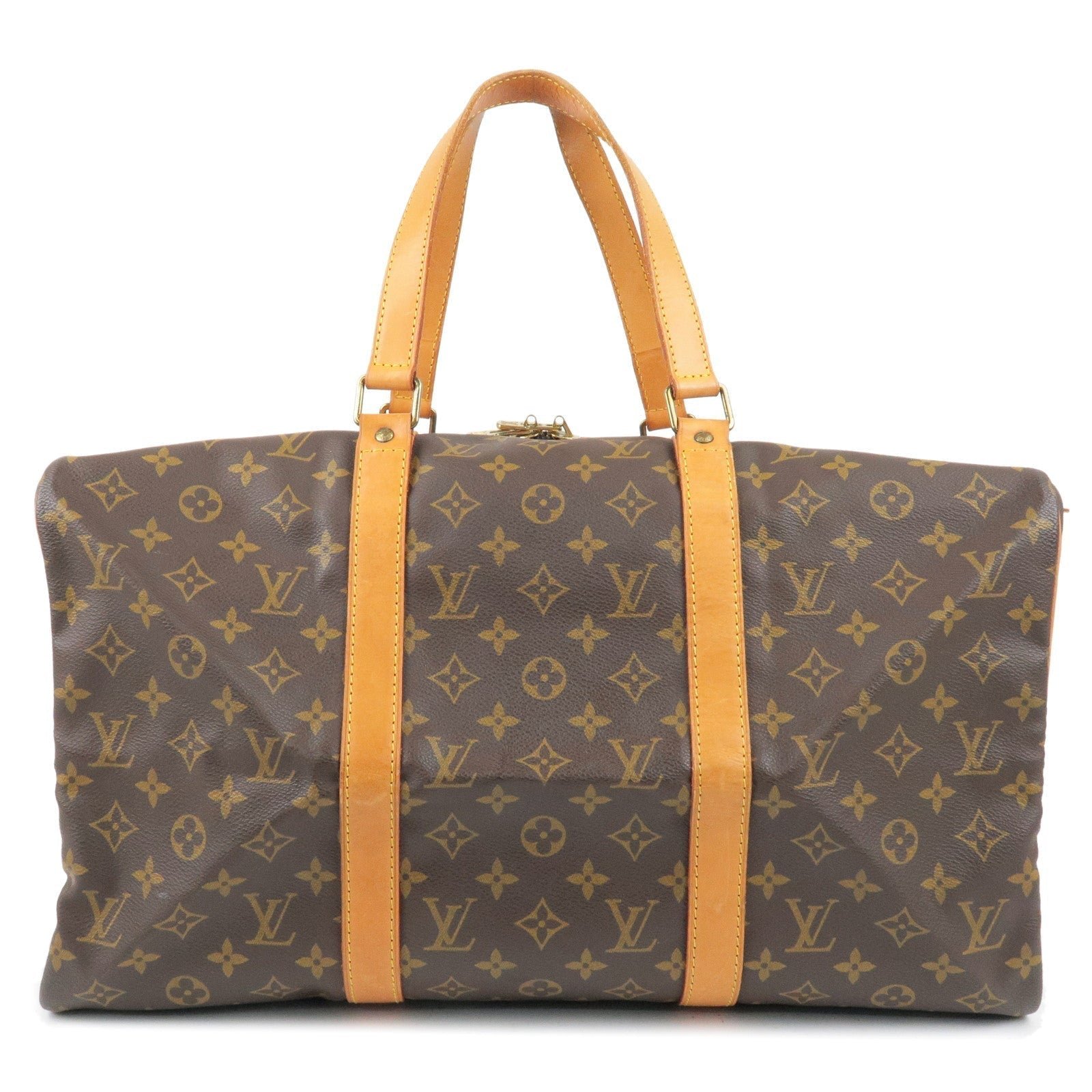 Louis Vuitton Monogram Sac Souple 45 Boston Bag M41624 | AlmaBagz