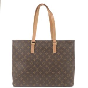 Louis Vuitton Monogram Luco Tote Bag Hand Bag Brown M51155 | AlmaBagz