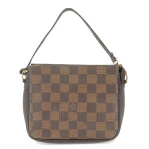 Louis Vuitton Damier Trousse Makeup Accessory Pouch N51982 | AlmaBagz