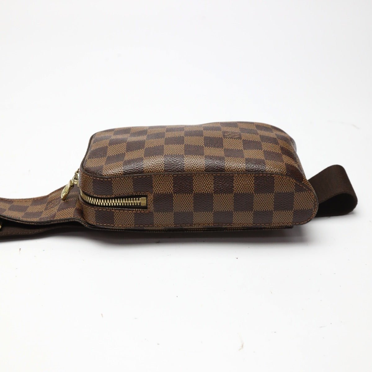 LOUIS VUITTON Sling bag N51994 Damier canvas Brown Waist pouch Damier Geronimos unisex(Unisex) Used | AlmaBagz - Image 3