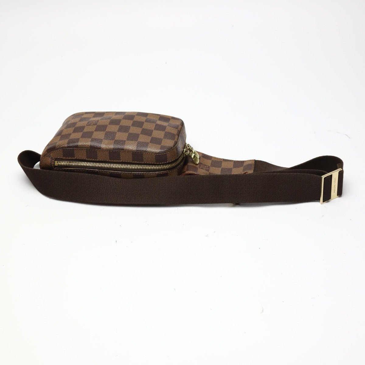 LOUIS VUITTON Sling bag N51994 Damier canvas Brown Waist pouch Damier Geronimos unisex(Unisex) Used | AlmaBagz - Image 5