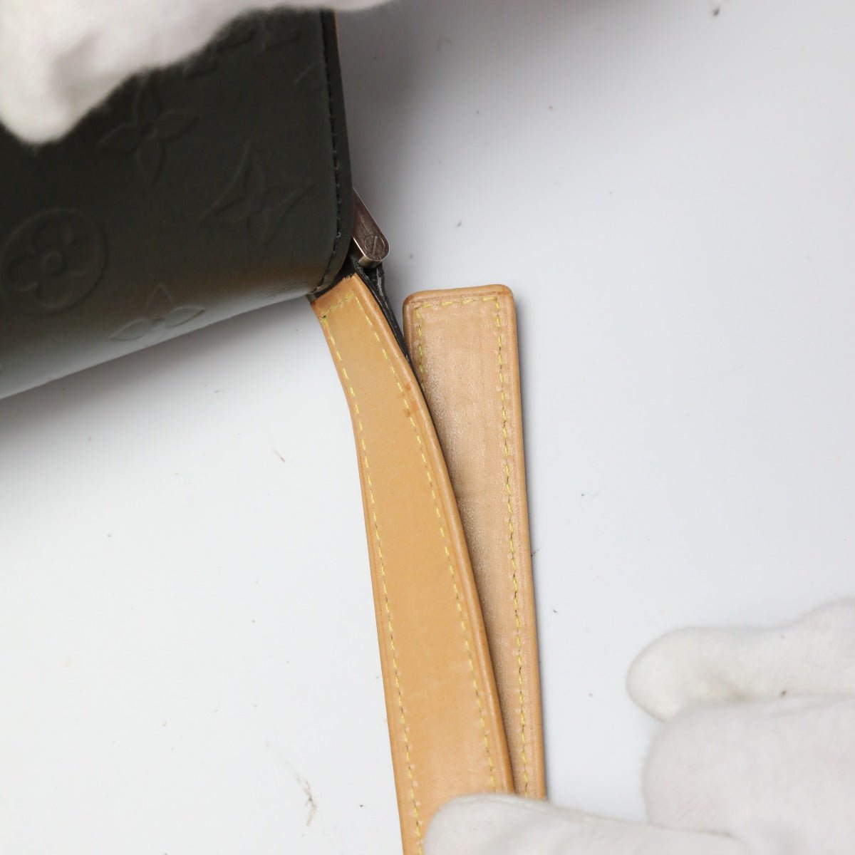 LOUIS VUITTON Shoulder Bag M55152 Monogram Matte Leather Noir Webster Street | AlmaBagz - Image 15