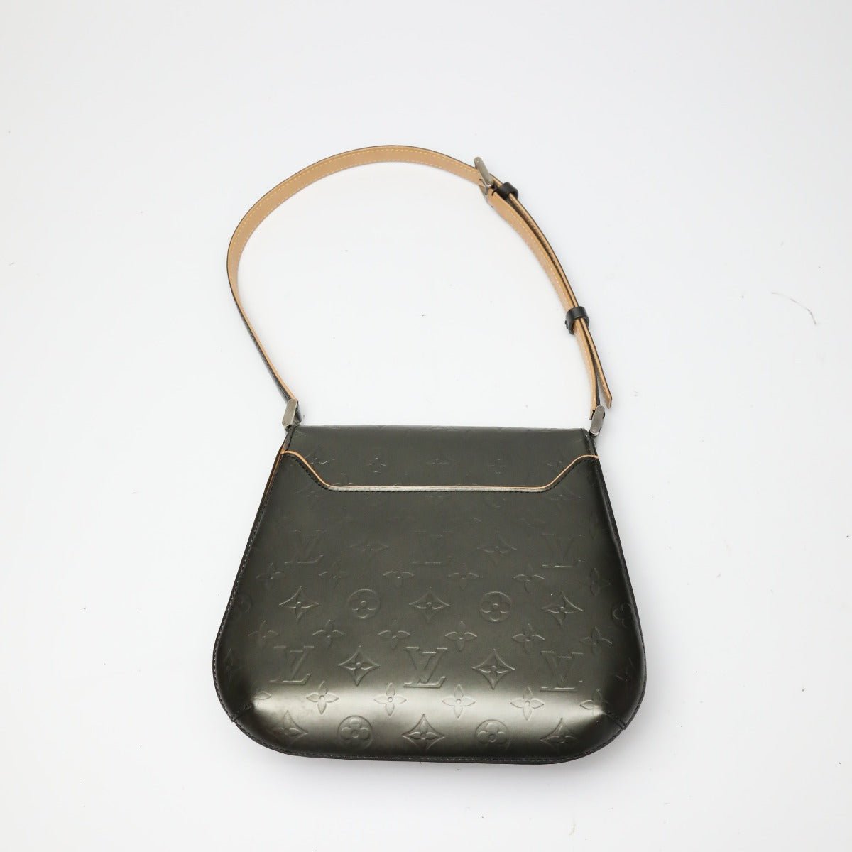 LOUIS VUITTON Shoulder Bag M55152 Monogram Matte Leather Noir Webster Street | AlmaBagz