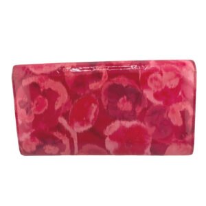 LOUIS VUITTON Long Wallet Purse M90022 enamel Rose Andian Pink Long Wallet Purse Monogram Vernis Portefeuille Sara Women Used | AlmaBagz