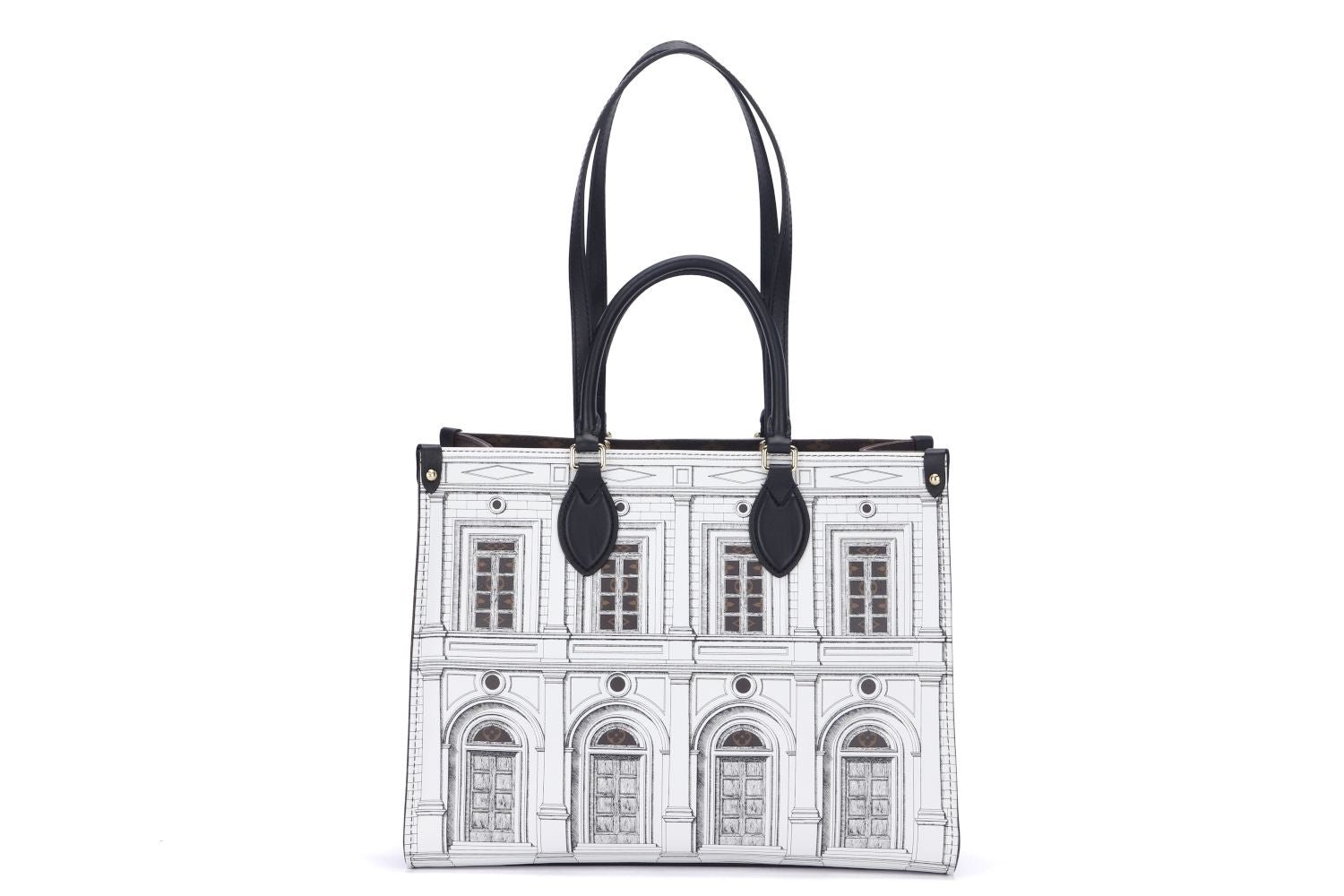 Louis Vuitton On The Go Fornasetti Capsule Collection (M59264) MM Size, with Dust Cover | AlmaBagz - Image 2