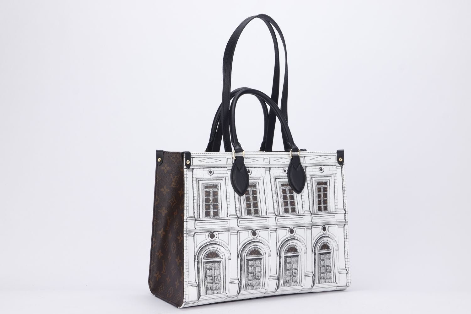 Louis Vuitton On The Go Fornasetti Capsule Collection (M59264) MM Size, with Dust Cover | AlmaBagz - Image 4