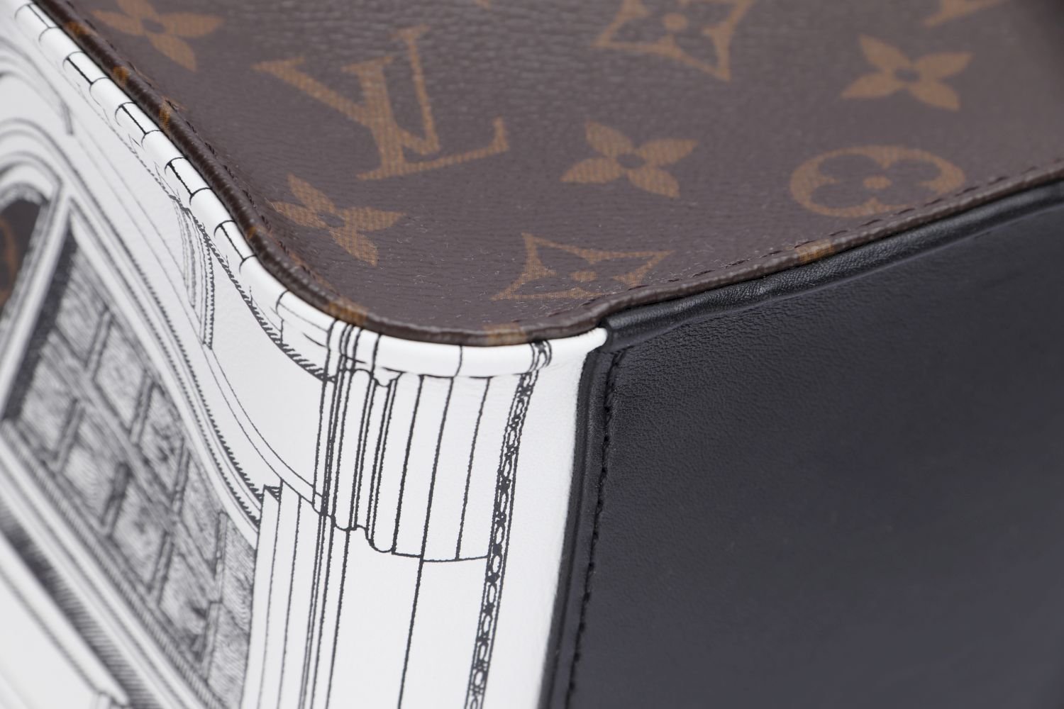 Louis Vuitton On The Go Fornasetti Capsule Collection (M59264) MM Size, with Dust Cover | AlmaBagz - Image 14