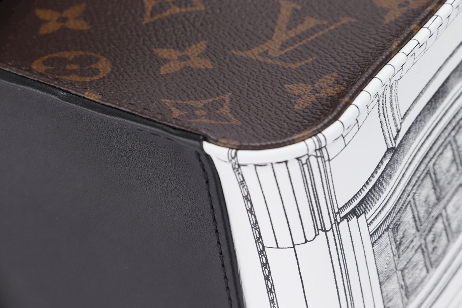 Louis Vuitton On The Go Fornasetti Capsule Collection (M59264) MM Size, with Dust Cover | AlmaBagz - Image 15