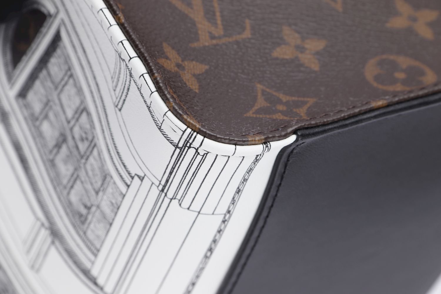 Louis Vuitton On The Go Fornasetti Capsule Collection (M59264) MM Size, with Dust Cover | AlmaBagz - Image 16
