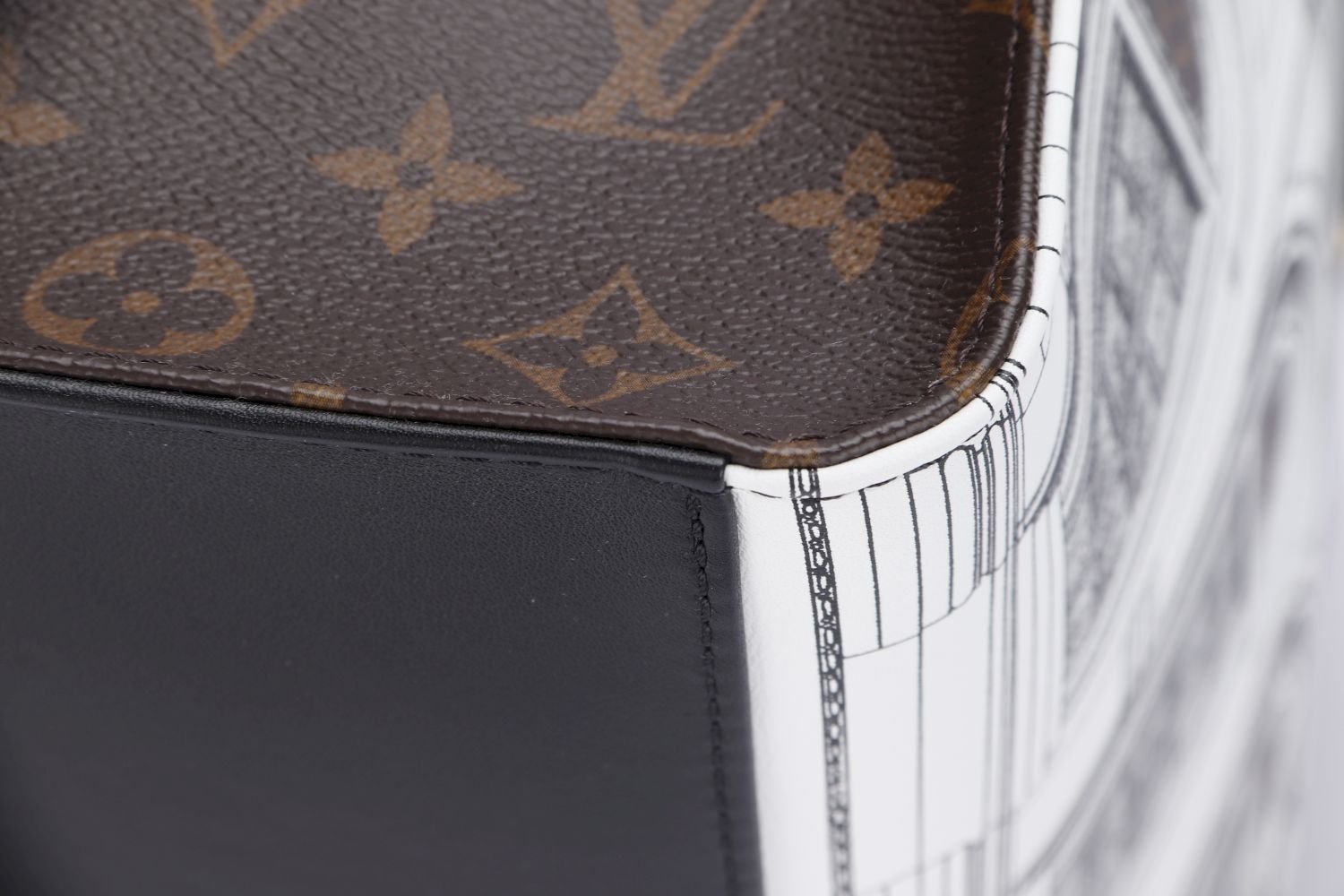 Louis Vuitton On The Go Fornasetti Capsule Collection (M59264) MM Size, with Dust Cover | AlmaBagz - Image 17