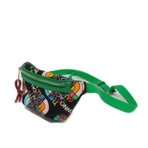 GUCCI Sling bag 650299 Nylon multicolor logo The North Face Waist Pouch | AlmaBagz